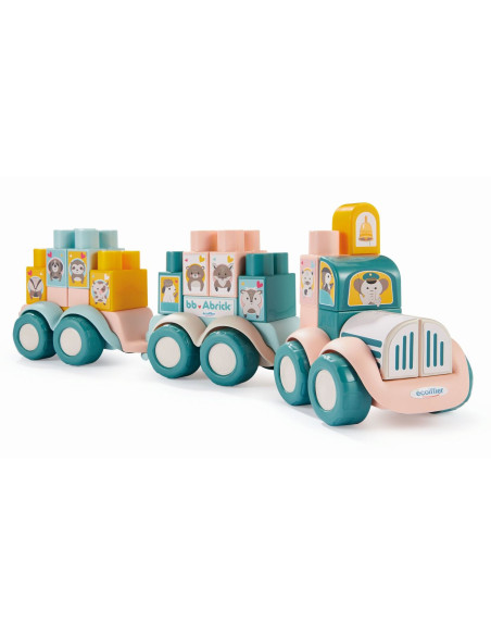 VV-7600007918,Ecoiffier Tren Cu Animale