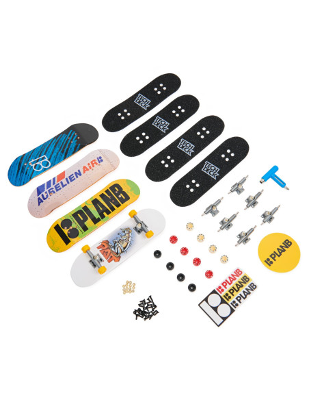 VV-6028815_20136722,Tech Deck Pachet 4 Piese Fingerboard I: Planb 9.6cm