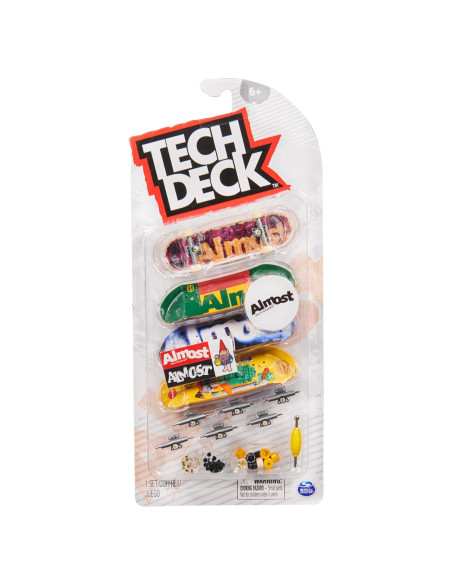 VV-6028815_20136721,Tech Deck Pachet 4 Piese Fingerboard Almost 9.6cm