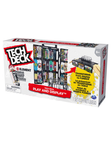 VV-6060503,Tech Deck Pachet Vitrina Si Podium