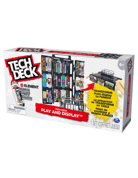 VV-6060503,Tech Deck Pachet Vitrina Si Podium