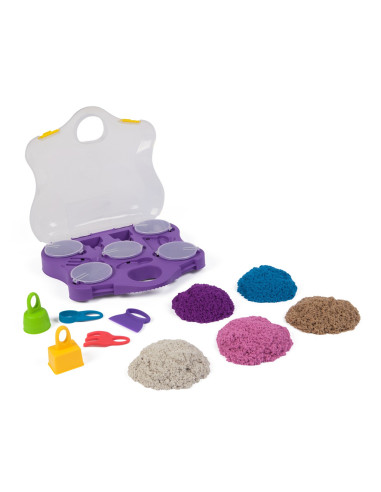 VV-6069784,Kinetic Sand Set Geanta Pentru Plaja Variety Case