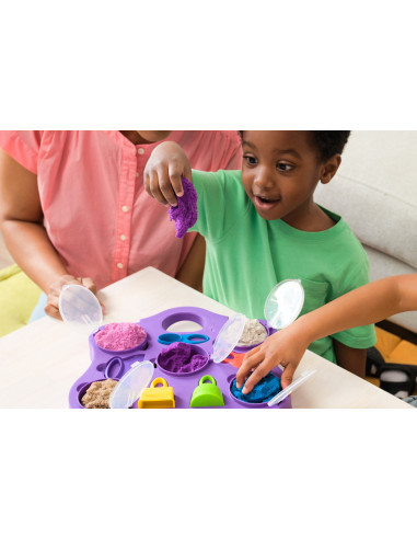 VV-6069784,Kinetic Sand Set Geanta Pentru Plaja Variety Case