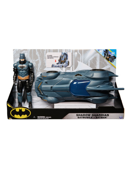 VV-6070521,Batman Shadow Guardian Set Vehicul Batmobile Si Figurina Batman 30cm