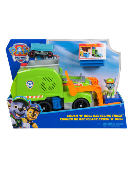 VV-6071248,Patrula Catelusilor Rocky Si Camionul De Reciclare Crush N Roll