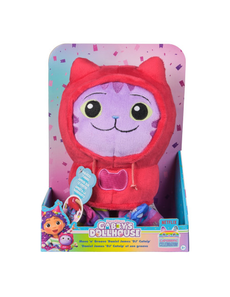 VV-6071765,Gabbys Dollhouse Jucarie De Plus Dj Matz 25cm