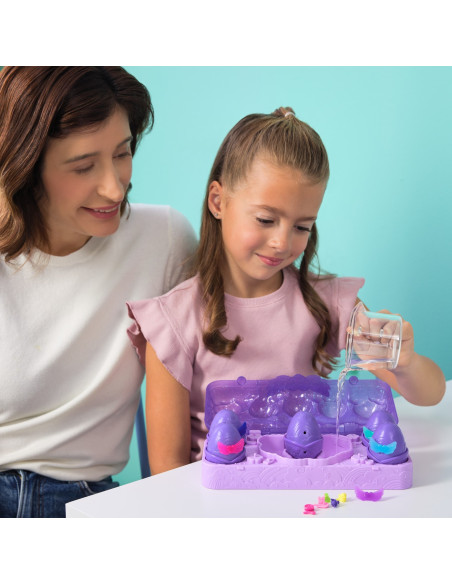 VV-6072615,Hatchimals Alive Neon Rainbow Set Carton Oua