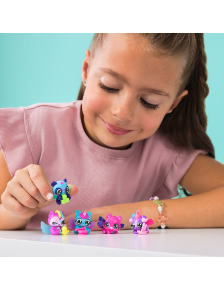 VV-6072615,Hatchimals Alive Neon Rainbow Set Carton Oua