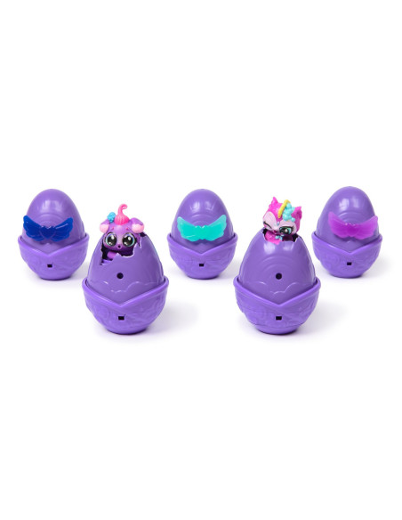 VV-6072615,Hatchimals Alive Neon Rainbow Set Carton Oua