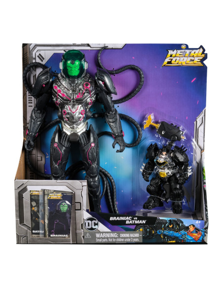 VV-6072737,Dc Metal Force Set Figurine De Actiune Brainiac Vs Batman VV-6072737,Dc Metal Force Set Figurine De Actiune Brainiac Vs Batman