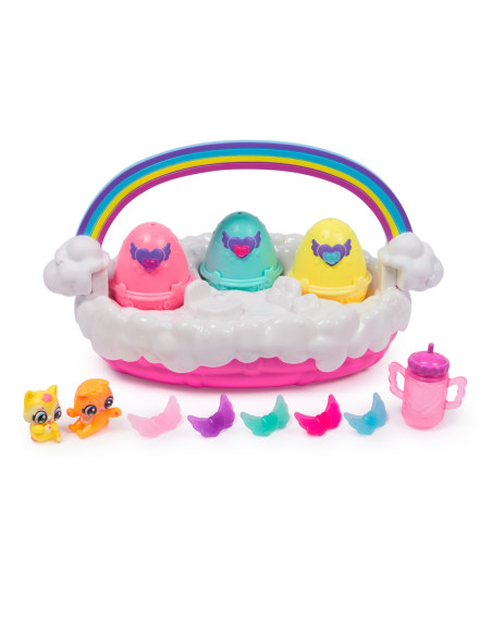 VV-6072741,Hatchimals Alive Neon Rainbow Set Cosulet De Oua
