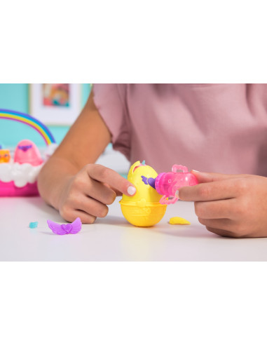 VV-6072741,Hatchimals Alive Neon Rainbow Set Cosulet De Oua