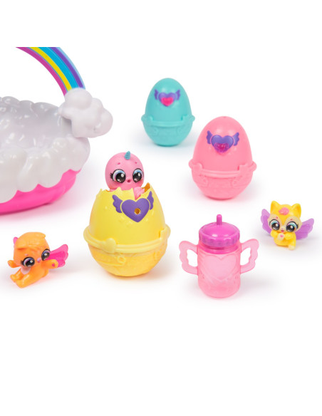 VV-6072741,Hatchimals Alive Neon Rainbow Set Cosulet De Oua