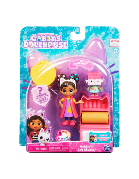 VV-6062025,Gabbys Dollhouse Set Studioul De Arta Al Lui Gabby