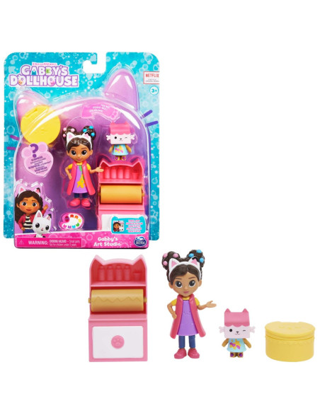 VV-6062025,Gabbys Dollhouse Set Studioul De Arta Al Lui Gabby