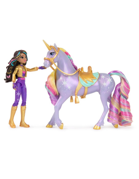 VV-6066838,Unicorn Academy Set Sophia Si Wildstar Cu Accesorii De Calarie