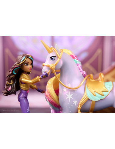 VV-6066838,Unicorn Academy Set Sophia Si Wildstar Cu Accesorii De Calarie