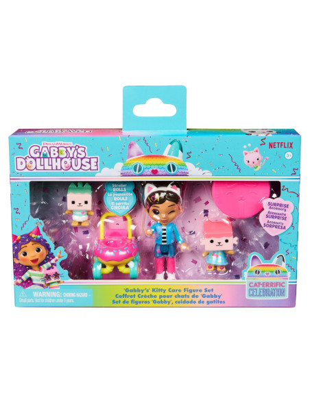 VV-6069425,Gabbys Dollhouse Set Figurine Kitty Care