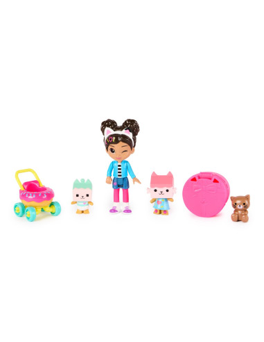 VV-6069425,Gabbys Dollhouse Set Figurine Kitty Care