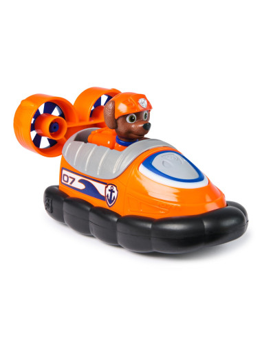 VV-6071153_20148933,Patrula Catelusilor Set Vehicul De Baza Hovercraft Si Figurina Zuma