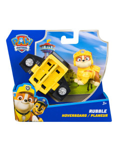 VV-6071503_20149606,Patrula Catelusilor Action Pups Set Vehicul De Salvare Hoverboard Si Figurina Rubble 5 Cm