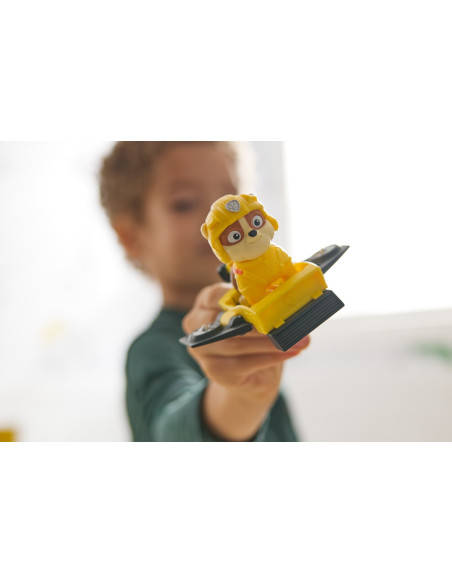 VV-6071503_20149606,Patrula Catelusilor Action Pups Set Vehicul De Salvare Hoverboard Si Figurina Rubble 5 Cm