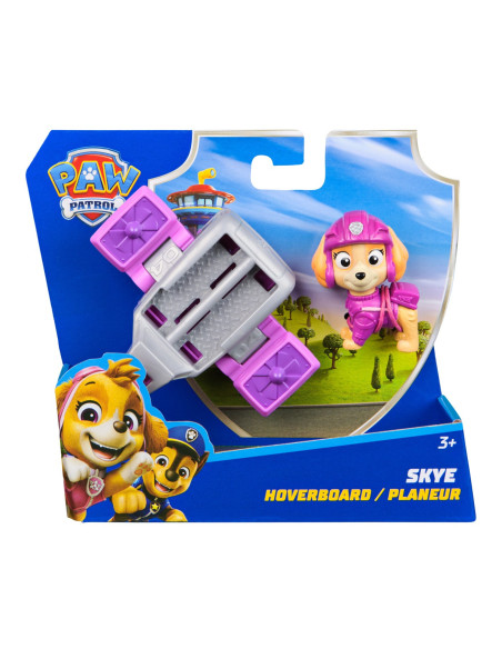 VV-6071503_20149607,Patrula Catelusilor Action Pups Set Vehicul De Salvare Hoverboard Si Figurina Skye 5 Cm