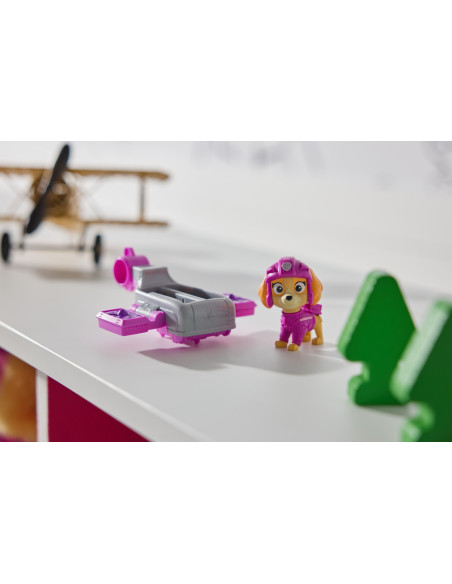VV-6071503_20149607,Patrula Catelusilor Action Pups Set Vehicul De Salvare Hoverboard Si Figurina Skye 5 Cm