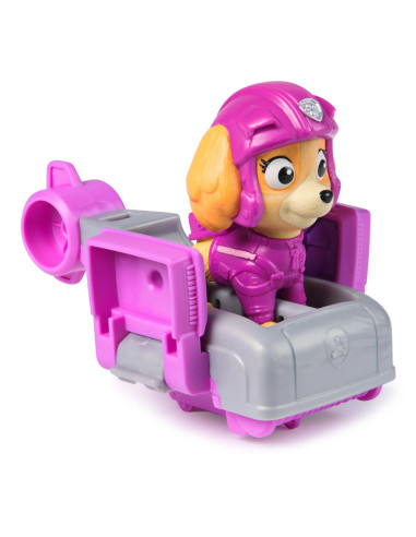 VV-6071503_20149607,Patrula Catelusilor Action Pups Set Vehicul De Salvare Hoverboard Si Figurina Skye 5 Cm