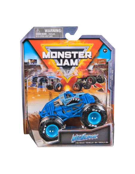VV-6044941_20150170,Monster Jam Masinuta Metalica Megalodon Albastru Scara 1 La 64