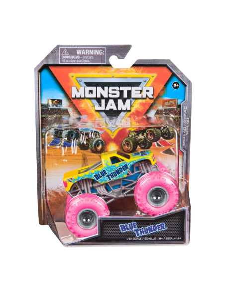 VV-6044941_20150169,Monster Jam Masinuta Metalica Blue Thunder Scara 1 La 64
