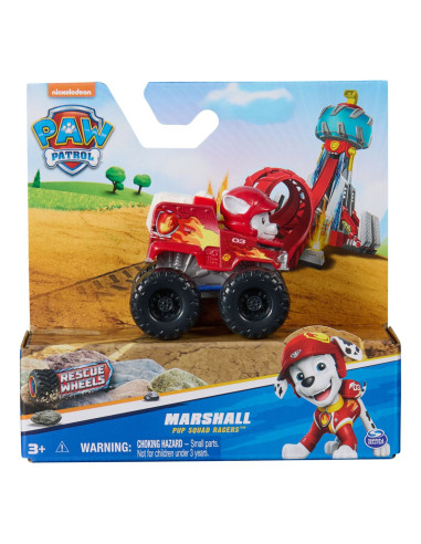 VV-6067086_20146974,Patrula Catelusilor Pup Squad Racers Rescue Wheels Vehicul Metalic Marshall Scara 1:55