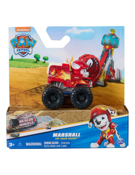 VV-6067086_20146974,Patrula Catelusilor Pup Squad Racers Rescue Wheels Vehicul Metalic Marshall Scara 1:55