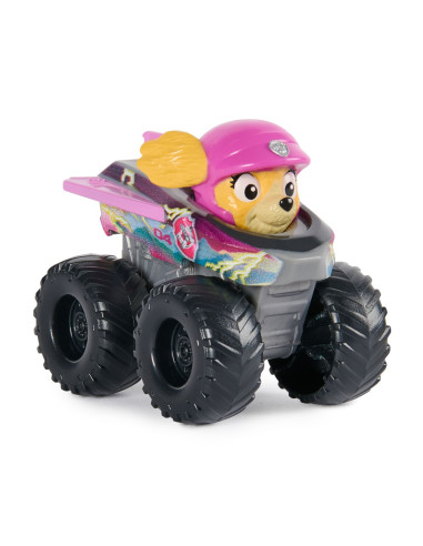 VV-6067086_20146976,Patrula Catelusilor Pup Squad Racers Rescue Wheels Vehicul Metalic Skye Scara 1:55