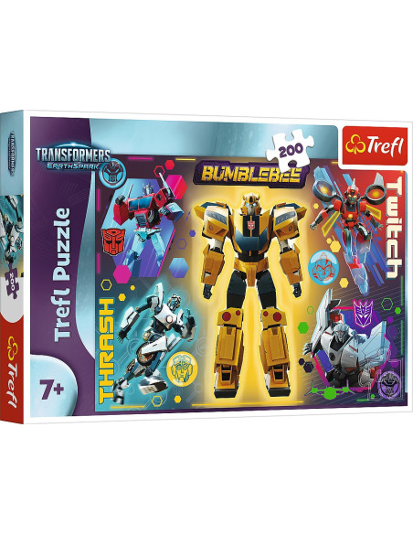 VV-13300,Puzzle Trefl 200 Transformers Bumblebee