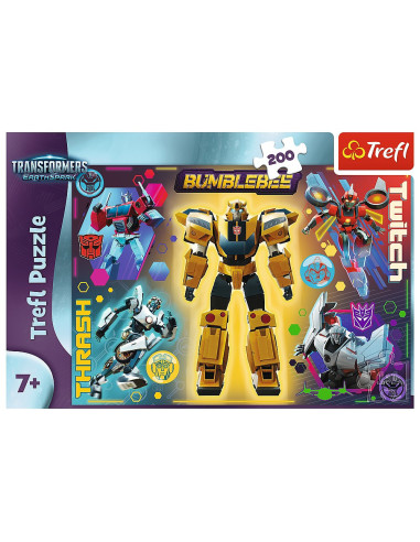 VV-13300,Puzzle Trefl 200 Transformers Bumblebee