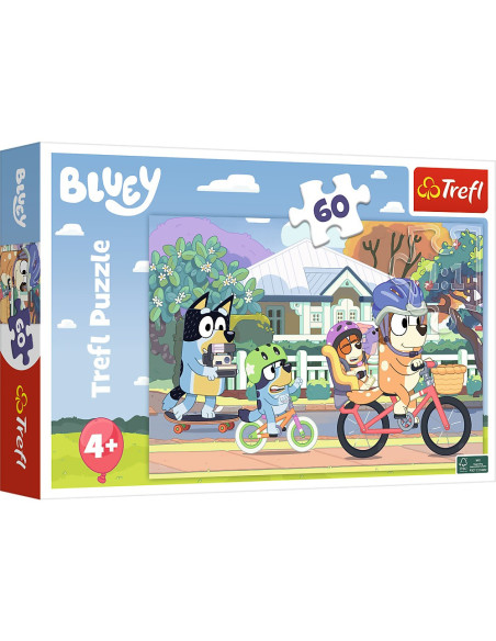 VV-17384,Puzzle Trefl 60 Bluey Minunata Bluey