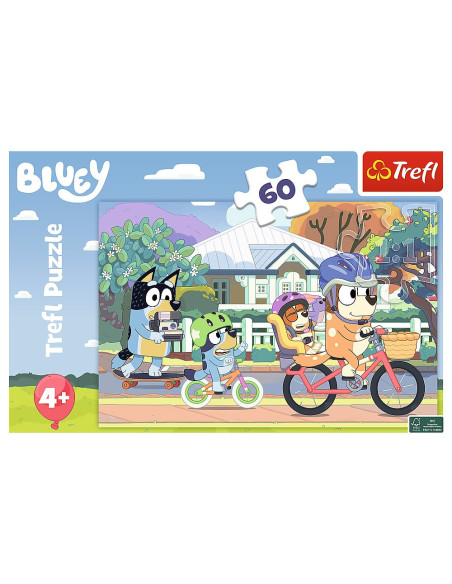 VV-17384,Puzzle Trefl 60 Bluey Minunata Bluey