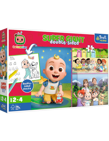 VV-42011,Puzzle Trefl Primo Super Giant 15 Cocomelon