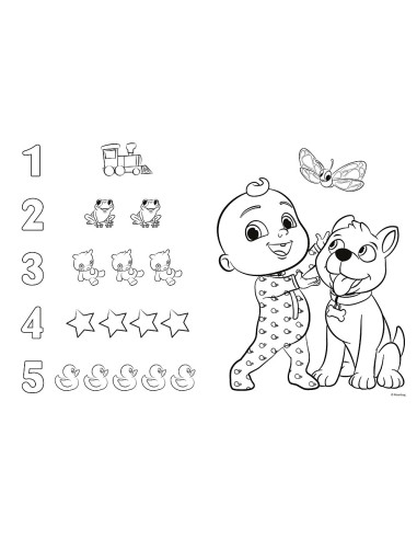 VV-42011,Puzzle Trefl Primo Super Giant 15 Cocomelon