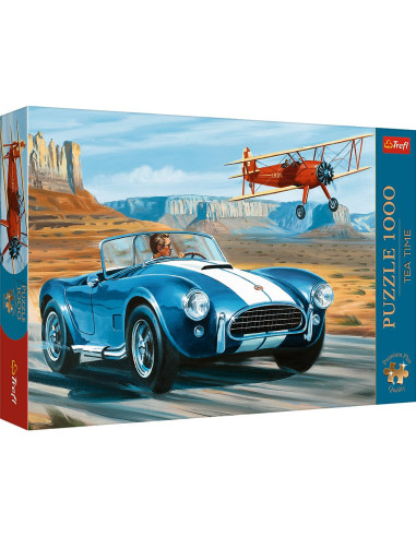 VV-10844,Puzzle Trefl 1000 Premium Plus Tea Time Cursa In Desert