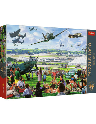 VV-10846,Puzzle Trefl 1000 Premium Plus Tea Time Show Aerian