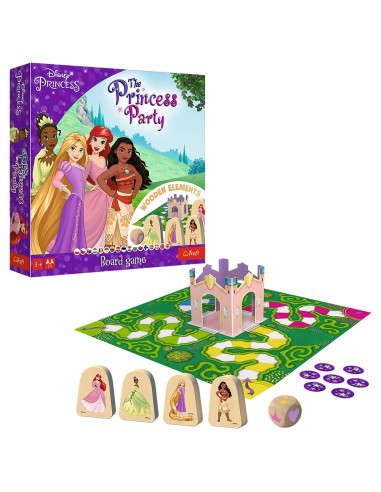 VV-02434,Joc De Societate Disney Princess Petrecerea Printeselor