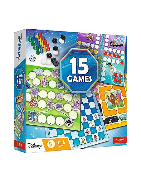 VV-02583,Joc De Societate Disney Colectie 15 Jocuri