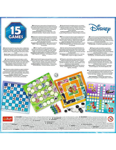 VV-02583,Joc De Societate Disney Colectie 15 Jocuri