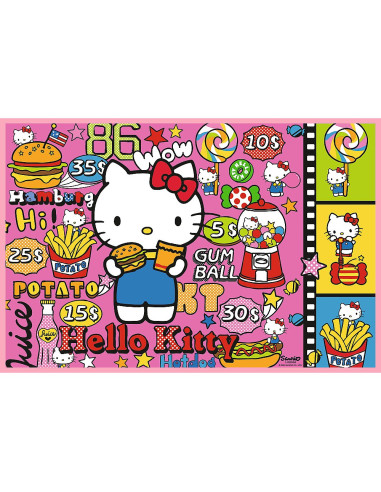 VV-13336,Puzzle Trefl 2x200 Hello Kitty Si Prietenii