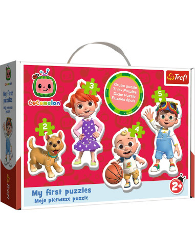 VV-36129,Puzzle Trefl Baby Clasic Cocomelon La Joaca 14 Piese