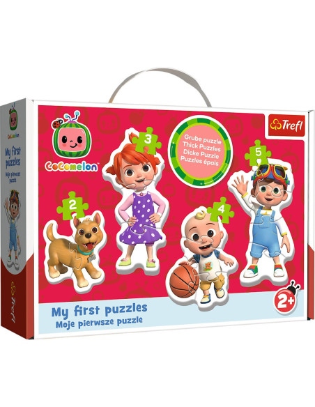 VV-36129,Puzzle Trefl Baby Clasic Cocomelon La Joaca 14 Piese