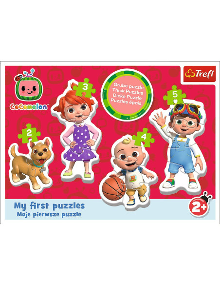 VV-36129,Puzzle Trefl Baby Clasic Cocomelon La Joaca 14 Piese