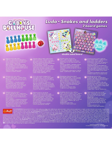 VV-02590,Joc Dream Works Gabbys House 2in1 Ludo Si Serpisori Scari